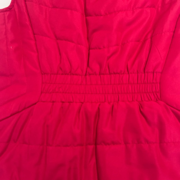 Christopher & Banks Cherry Red Quilted Vest - Picture 6 of 11